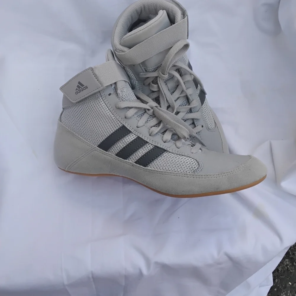 Adidas Gray High-Top Men's Shoes Size 7